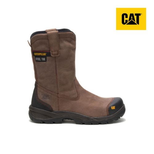 Caterpillar Spur Steel Toe Miesten Turvakengät Ruskea (LRVWC)